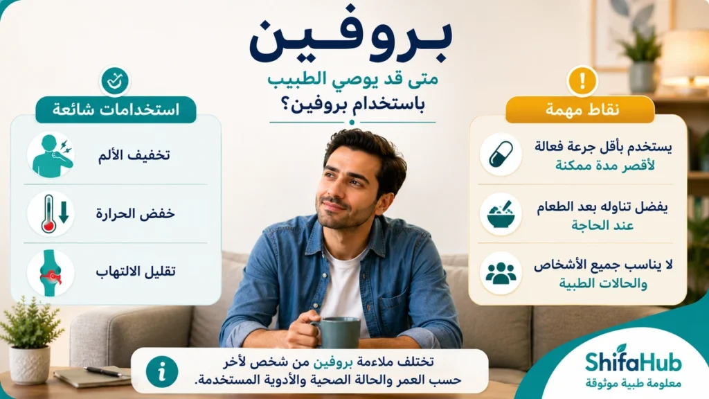 استخدامات بروفين