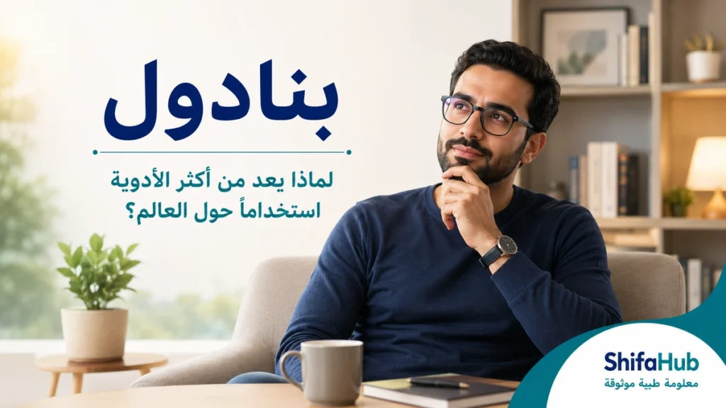 بنادول لتخفيف الألم وخفض الحرارة