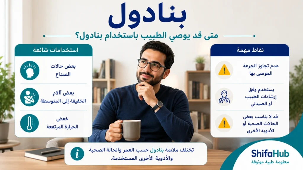 استخدامات بنادول