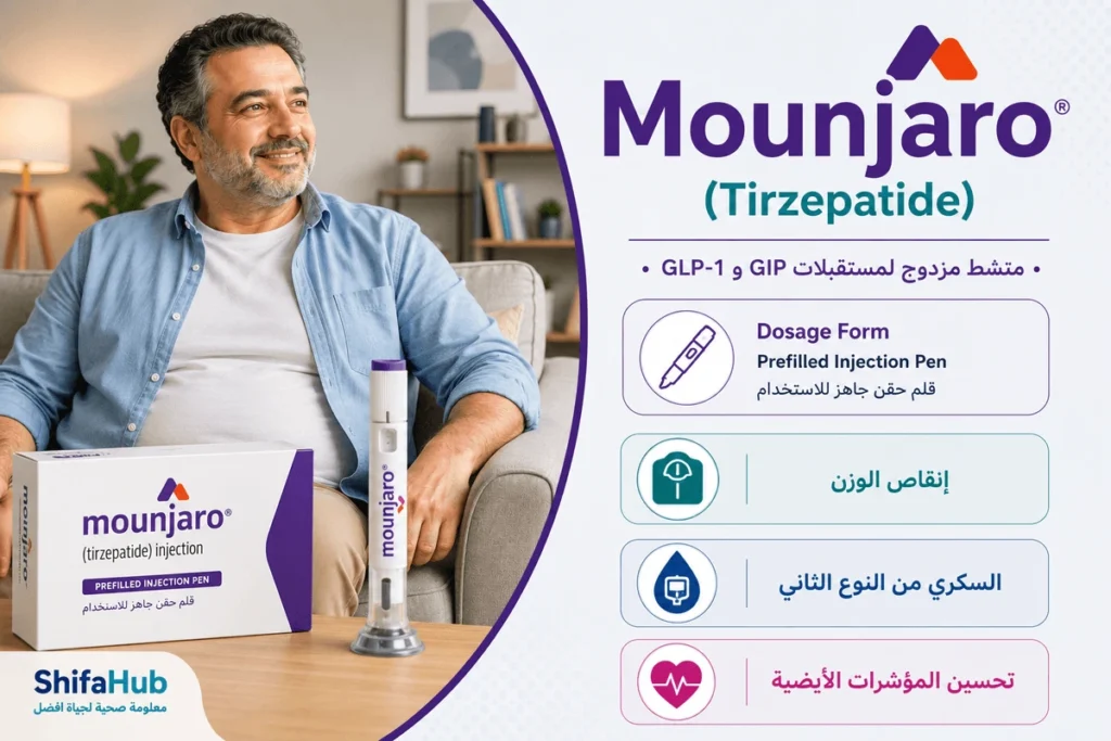 تيرزيباتيد لعلاج السمنة والسكري وإنقاص الوزن