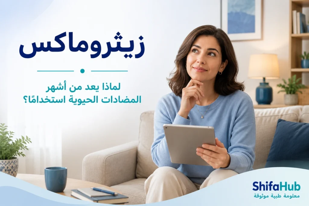 زيثروماكس لعلاج أنواع متعددة من العدوى البكتيرية