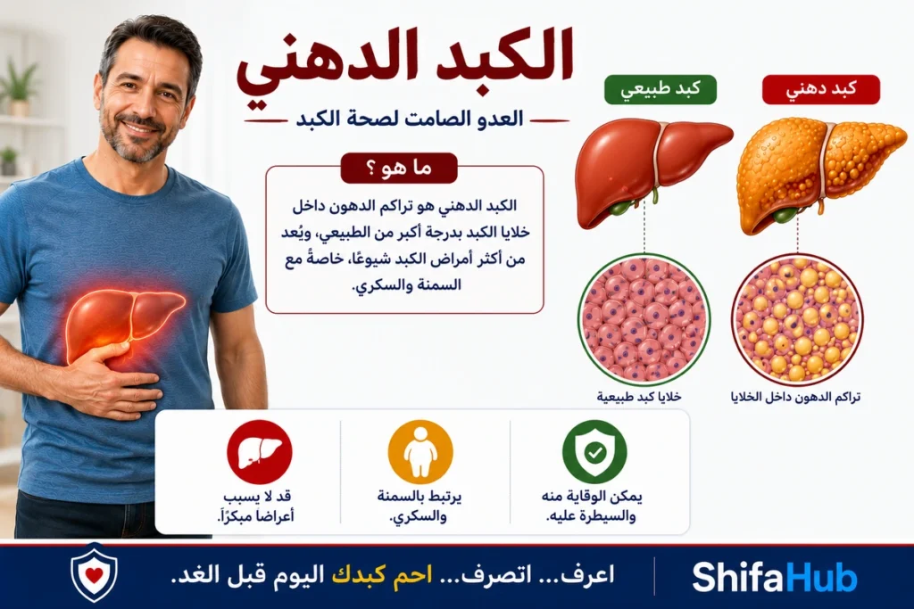أعراض الكبد الدهني وأسبابه وطرق تشخيصه وعلاجه