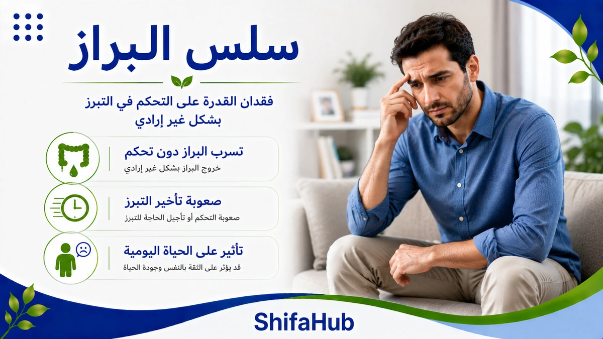 سلس البراز عند البالغين وأسبابه وأعراضه وطرق العلاج