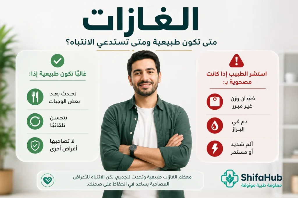 علاج الغازات