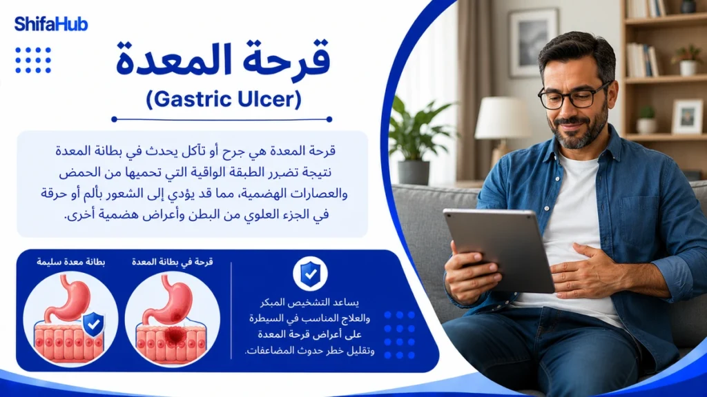 قرحة المعدة