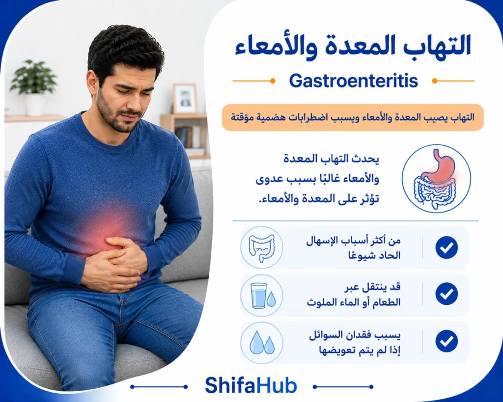 التهاب المعدة والأمعاء