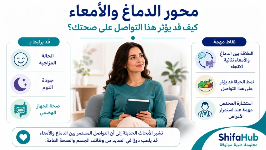 كيف يؤثر تواصل محور الدماغ والأمعاء على صحتك؟