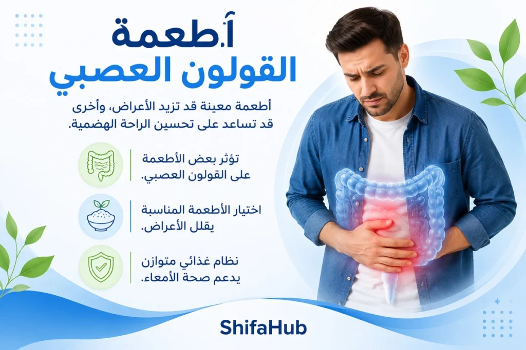 أطعمة القولون العصبي