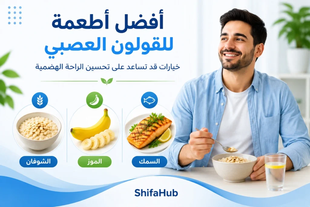 أفضل أطعمة للقولون العصبي