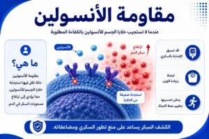 أعراض مقاومة الأنسولين وأسبابها وعلاجها وعلاقتها بمرض السكري