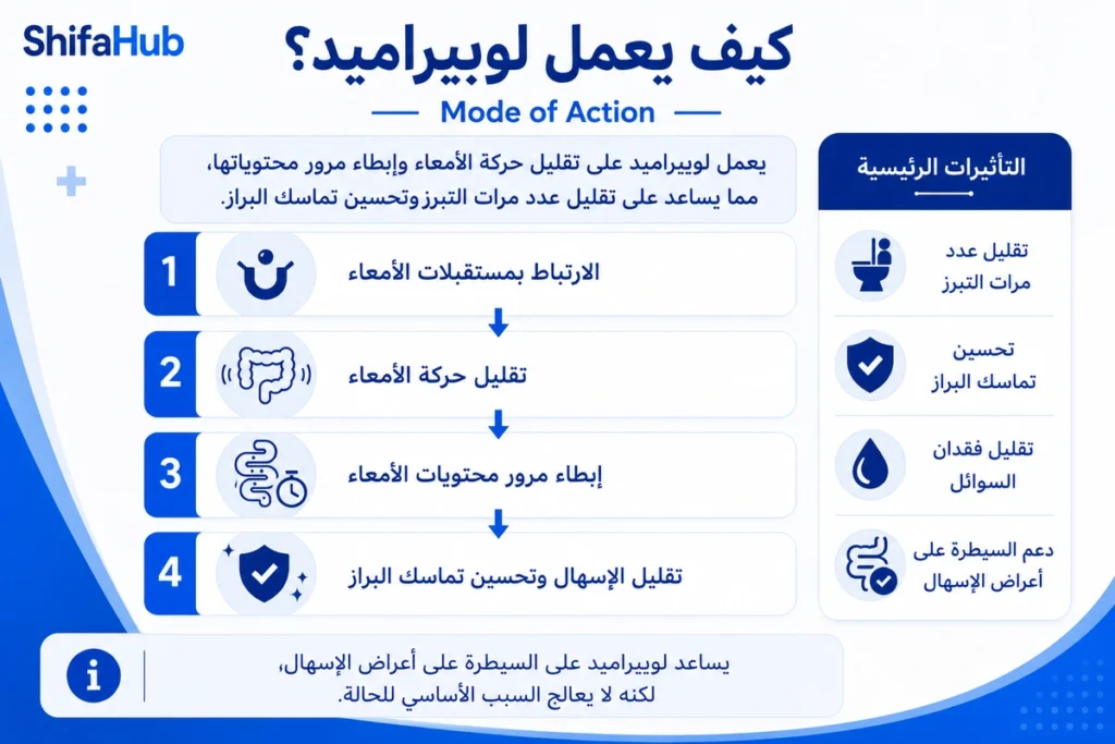 كيف يعمل لوبيراميد؟