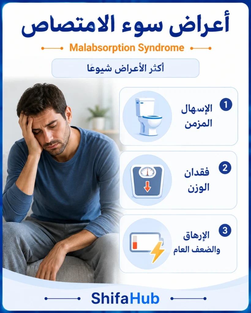 أعراض سوء الامتصاص