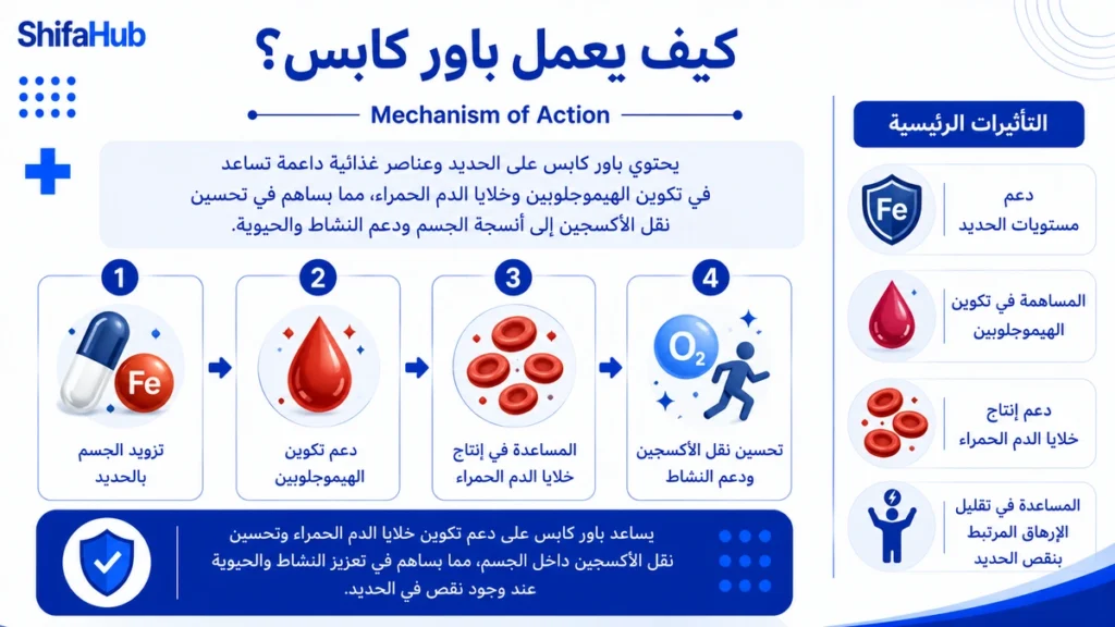 كيف يعمل باوركابس؟