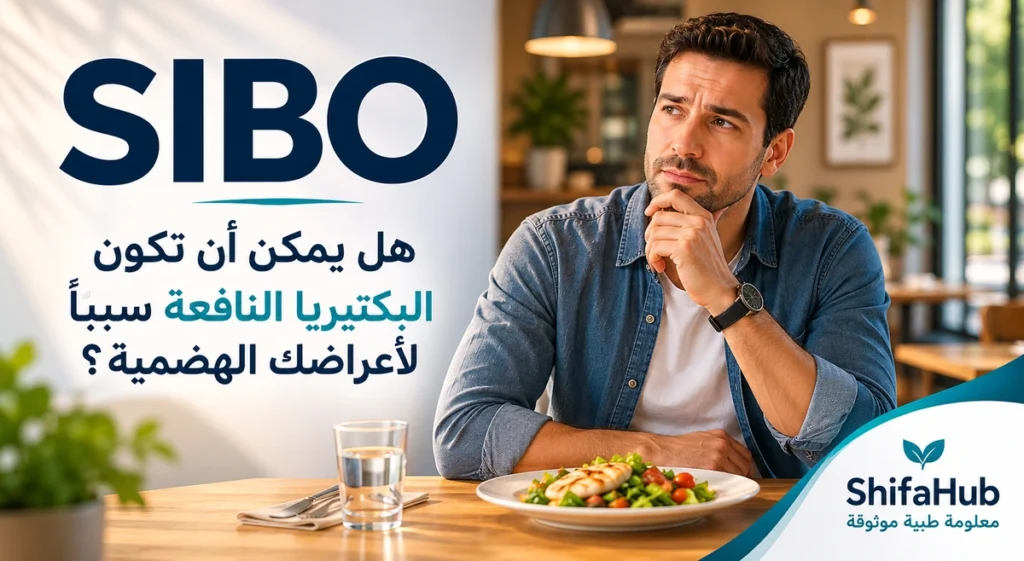 SIBO فرط نمو البكتيريا في الأمعاء الدقيقة