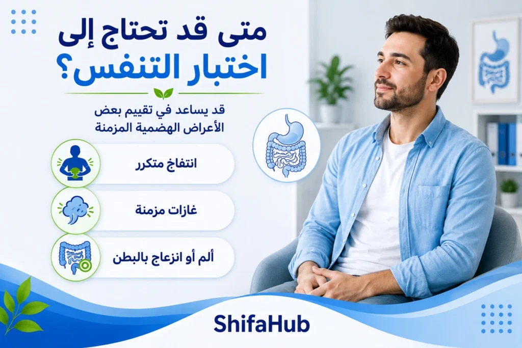 متى قد تحتاج إلى اختبار التنفس؟