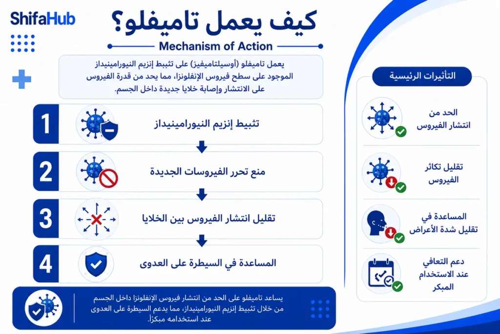 كيف يعمل تاميفلو؟