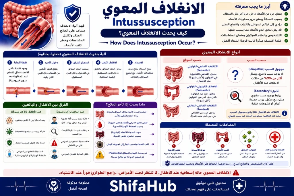 كيف يحدث الانغلاف المعوي؟