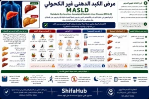 مرض الكبد الدهني غير الكحولي (NAFLD/MASLD) وتراكم الدهون داخل الكبد